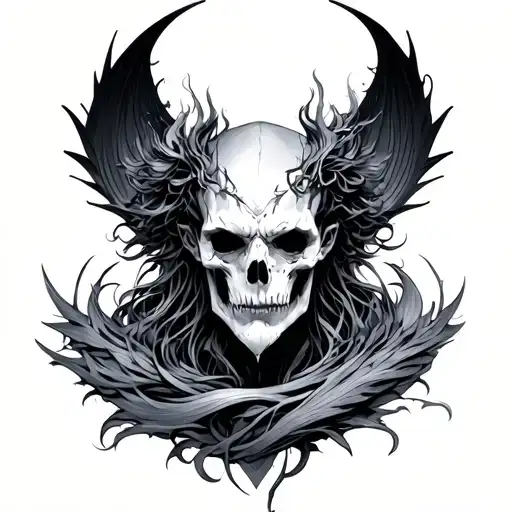 Samael tattoo design idea