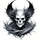 Samael tattoo design idea