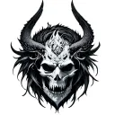 Samael tattoo design idea