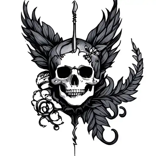 Mine tattoo design idea