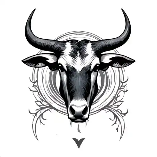 percussion in Taurus symbol? tattoo design idea