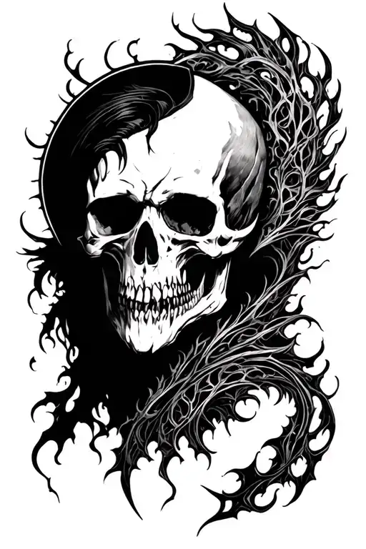 hunter Mark Bloodborne tattoo design idea