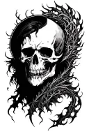 hunter Mark Bloodborne tattoo design idea