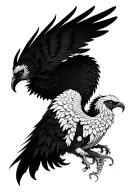 Garuda God tattoo design idea