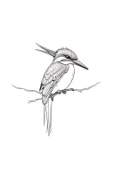 Kingfisher tattoo design idea