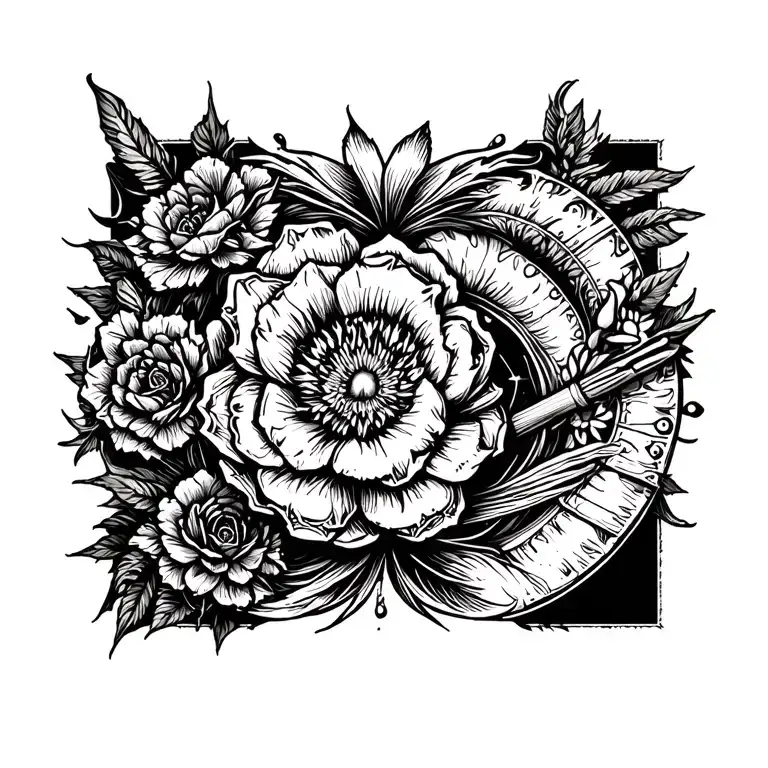 Fortune favors the bold tattoo design idea