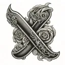 xo tattoo design idea