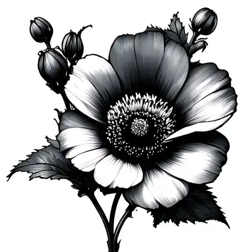 Wallflower tattoo design idea