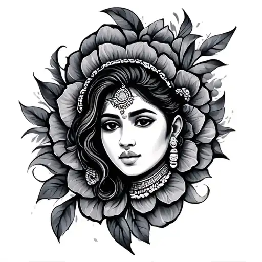 Tamil tattoo design idea