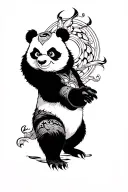 Tai Lung Kung Fu Panda tattoo design idea