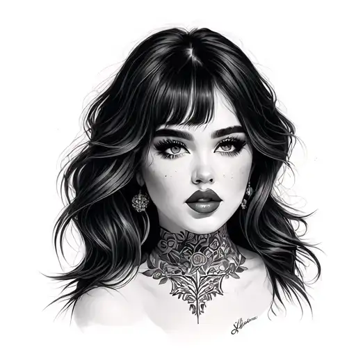 Blackpink tattoo design idea