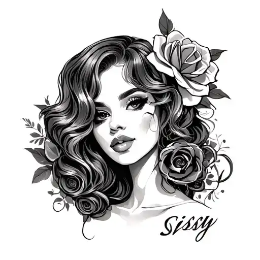 Sissy tattoo design idea