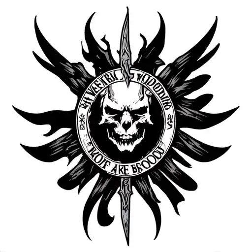 echeotation whole arm black white 4 sky would be Western metal music America pantera these are the reason children of bodom de csa tattoo design idea