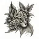 Cuckold tattoo design idea