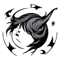 Sleep Token Logo tattoo design idea