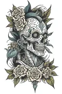 drill tattoo design idea