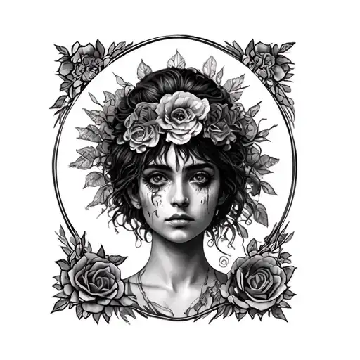 religious domestic violence survivor tattoo design idea