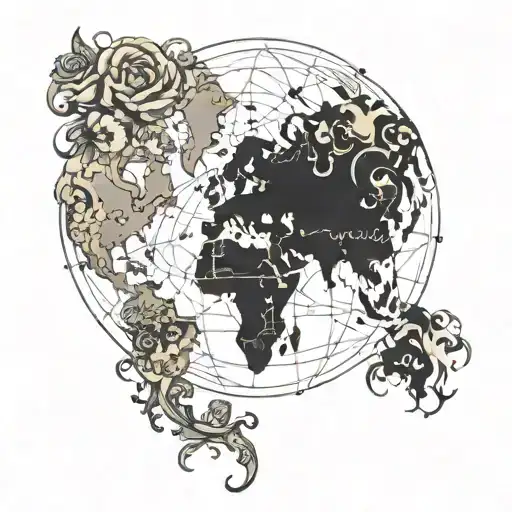 a world without you isnt meant for me  tattoo design idea