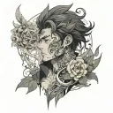 Solo Leveling anime tattoo design idea