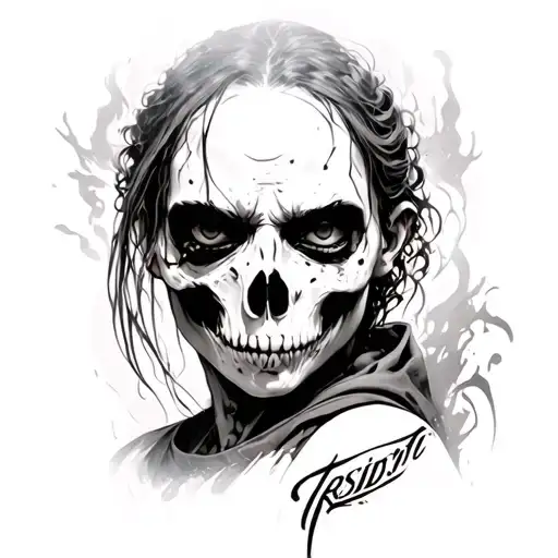 resident evil tattoo design idea