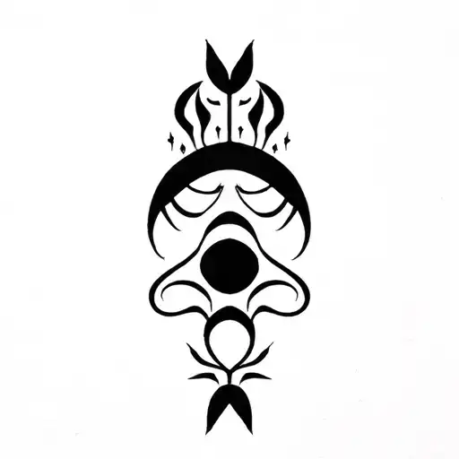 Taíno tattoo design idea