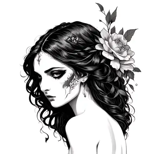 Lilith tattoo design idea