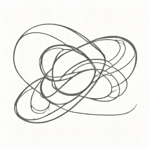 the number 8 inside an infinity sign. symbolizing sisterhood. feminine.  tattoo design idea