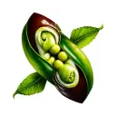 "You do you " "You do you " two peas in a pod tattoo design idea