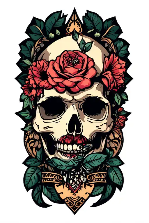 Blackout tattoo tattoo design idea