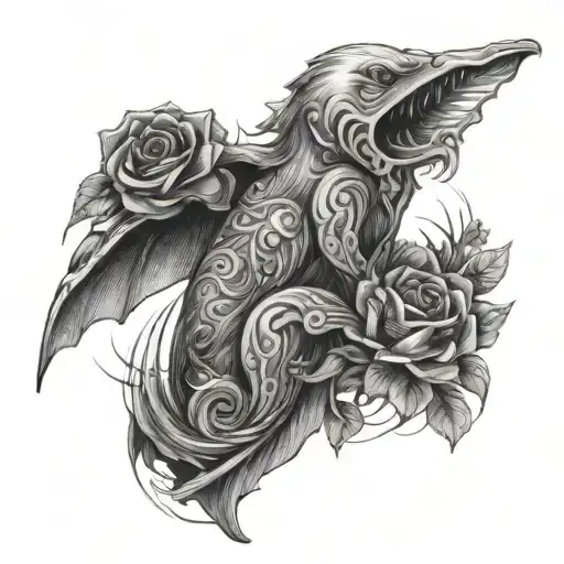 cardigan tattoo design idea