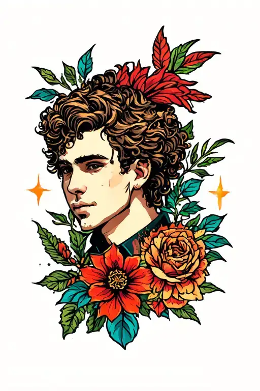 Tatto that gives motivation and positive energy for 20 year old  male tattoo design idea