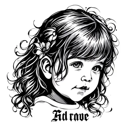 coverup kid name tattoo design tattoo design idea