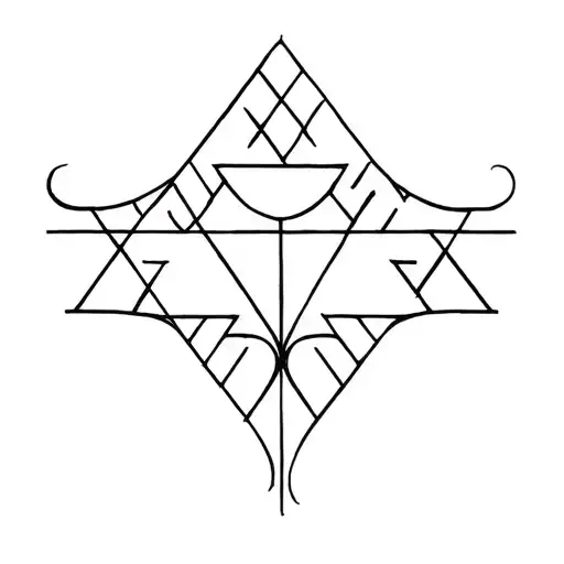 Yahweh and firm foundation tattoo design idea
