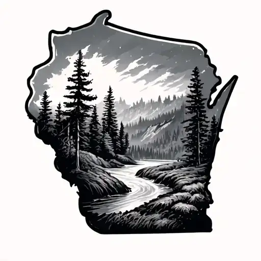 Wisconsin tattoo design idea