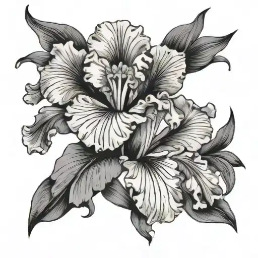 iris arm sleeve memorial tattoo for my mom tattoo design idea