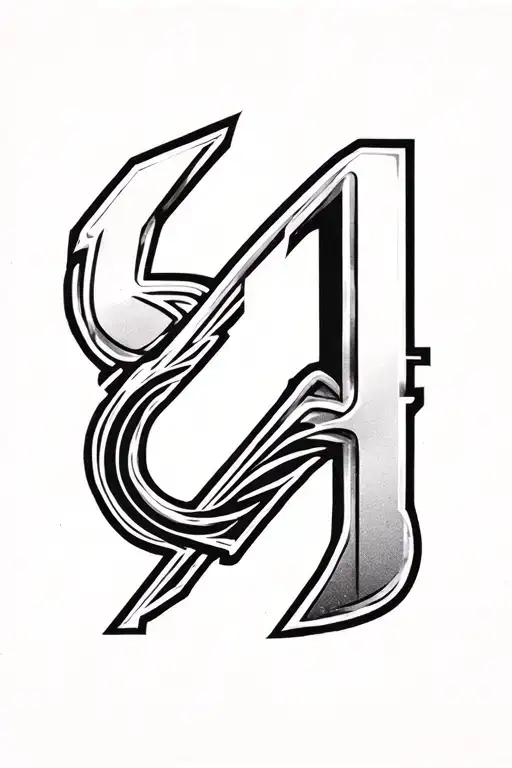 Pontiac Grand Am with the number 61 tattoo design idea