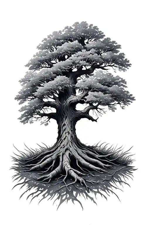 treaty oak revival lyrics intertwined tattoo design idea