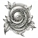 infertility tattoo design idea
