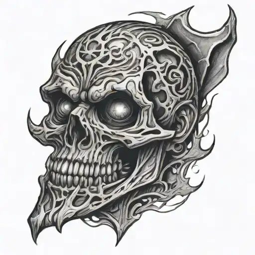 Psycho tattoo design idea