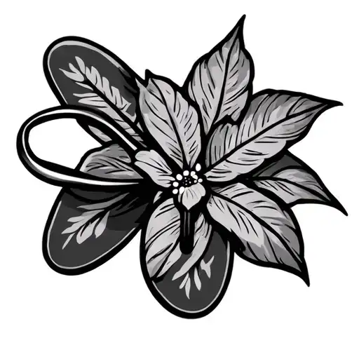 Flip Flop tattoo design idea