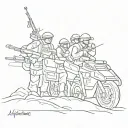 Afghanistan tattoo design idea