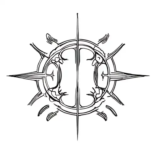 Cho Ku Rei Energy Symbol tattoo design idea