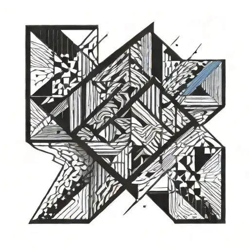 lgbt flag colors tattoo design idea