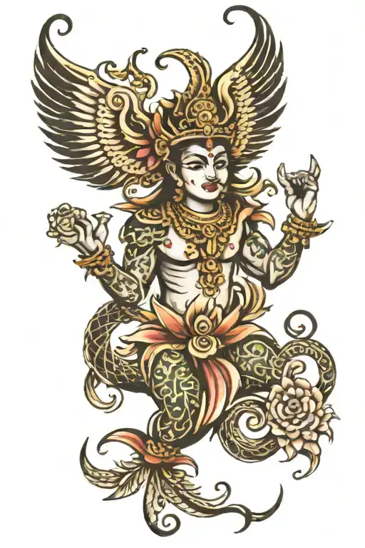 balinese tattoo design idea