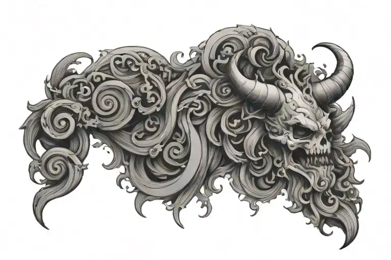 God Wills tattoo design idea