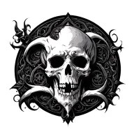 cathedral tattoo design idea