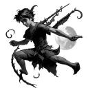 Peter Pan tattoo design idea