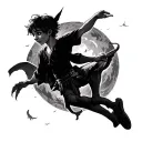 Peter Pan tattoo design idea