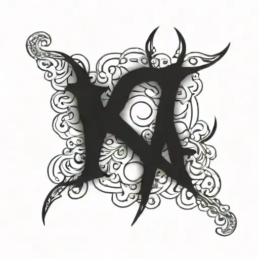 "conscious discipline" just text tattoo design idea