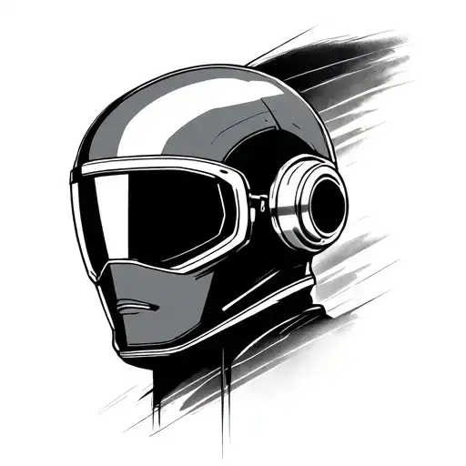 daft punk tattoo design idea